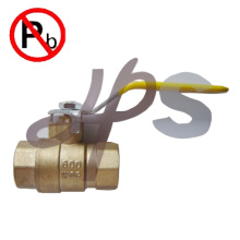 NSF low lead brass 600WOG brass ball valve